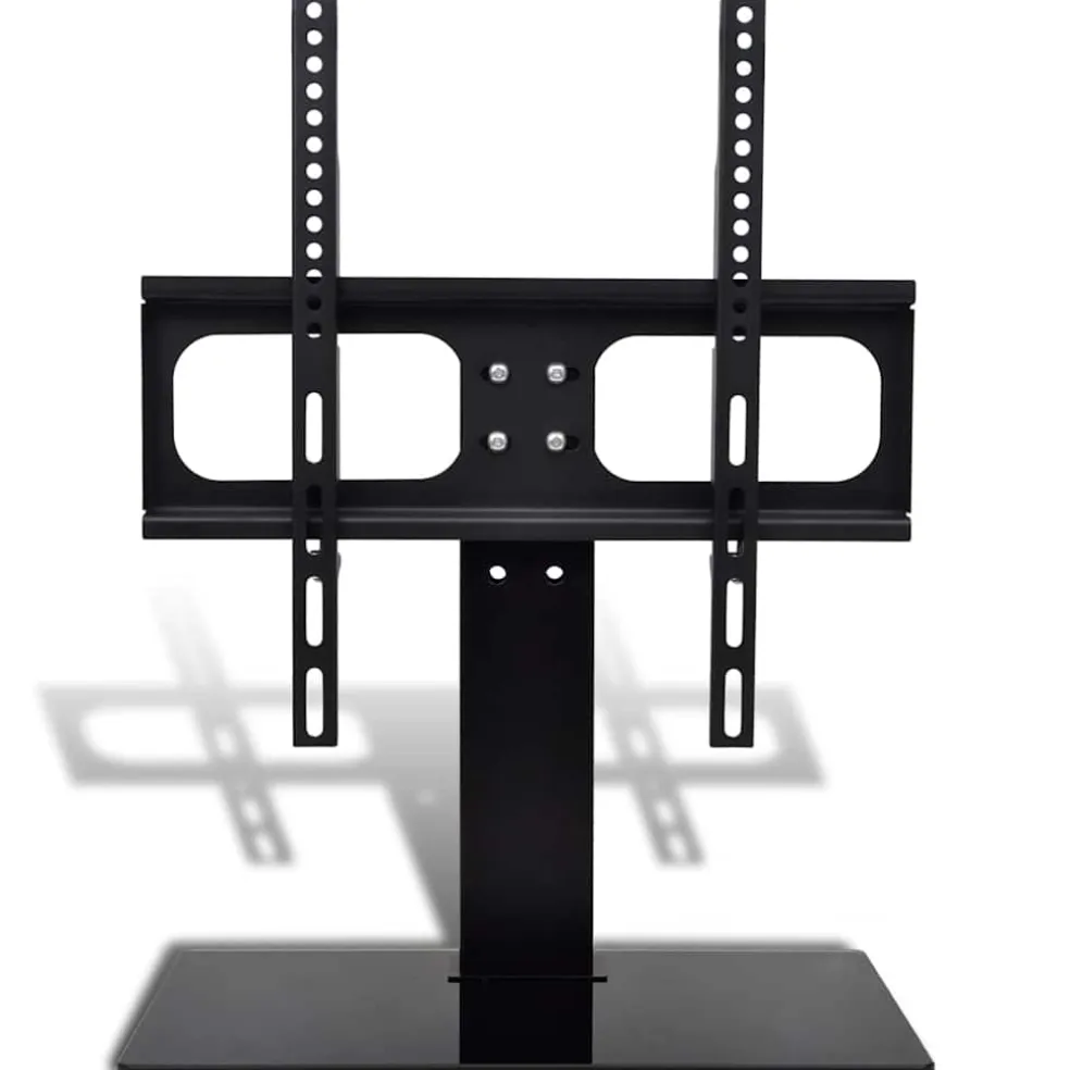 vidaXL Tv-beugel met basis 400x400 mm 23" - 55" ijzer zwart