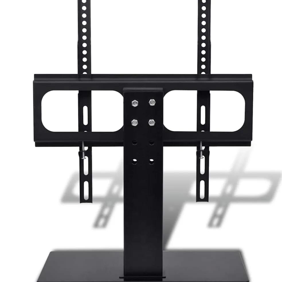 vidaXL Tv-beugel met basis 400x400 mm 23" - 55" ijzer zwart
