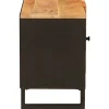 vidaXL TV-kast Bruin 80 x 33 x 46 cm Massief Mango Hout
