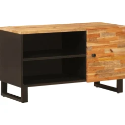 vidaXL TV-kast Bruin 80 x 33 x 46 cm Massief Mango Hout