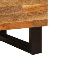 vidaXL TV-kast Bruin 80 x 33 x 46 cm Massief Mango Hout