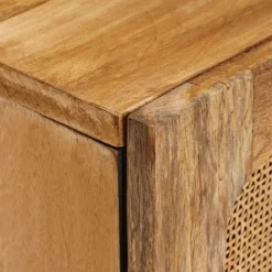 vidaXL TV-kast Bruin 105 x 33 x 46 cm Massief Mango Hout