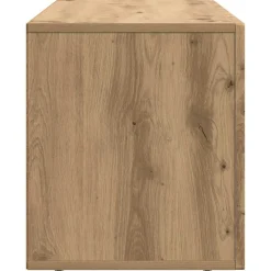 vidaXL TV-kast ELST 100 x 35 x 40 cm Artisan Eiken Bewerkt hout