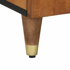 vidaXL TV-kast Honingbruin 105 x 33 x 46 cm Massief Mango Hout