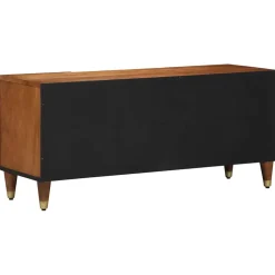 vidaXL TV-kast Honingbruin 105 x 33 x 46 cm Massief Mango Hout