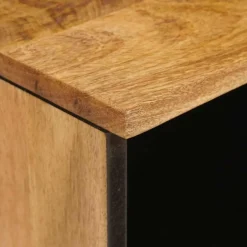 vidaXL TV-kast met lade Bruin 100 x 33 x 46 cm Massief Mango Hout
