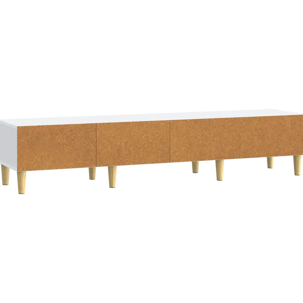 vidaXL TV-kast met lade Wit 147 x 34,5 x 30 cm Bewerkt hout