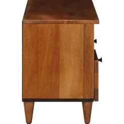 vidaXL TV-kast Walnotenhout 100 x 33 x 46 cm Massief Mango Hout