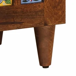 vidaXL TV-kast Walnotenhout 80 x 33 x 46 cm Massief Mango Hout