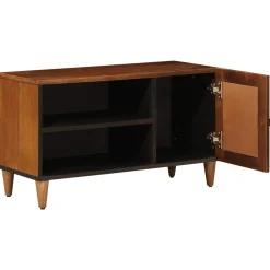 vidaXL TV-kast Walnotenhout 80 x 33 x 46 cm Massief Mango Hout