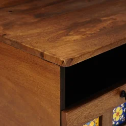 vidaXL TV-kast Walnotenhout 70 x 33 x 46 cm Massief Mango Hout