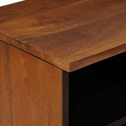 vidaXL TV-kast Walnotenhout 80 x 33 x 46 cm Massief Mango Hout