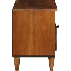 vidaXL TV-kast Walnotenhout 80 x 33 x 46 cm Massief Mango Hout