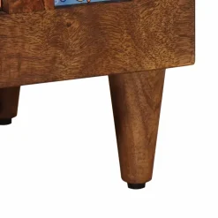 vidaXL TV-kast Walnotenhout 80 x 33 x 46 cm Massief Mango Hout