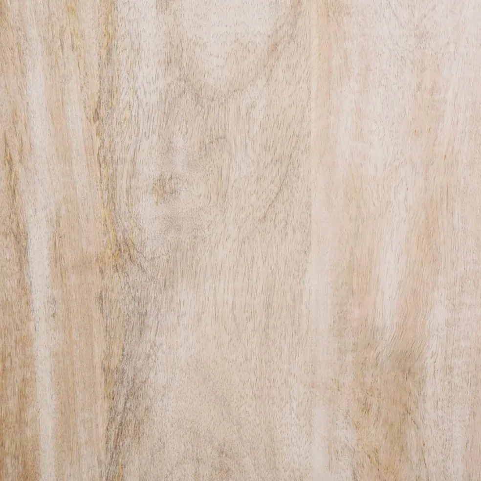 vidaXL TV-kast Witte Was Afwerking 100 x 33 x 46 cm Massief Mango Hout
