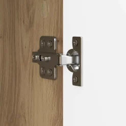 vidaXL TV-kast 99 x 34,5 x 50 cm Artisanaal eiken Bewerkt hout