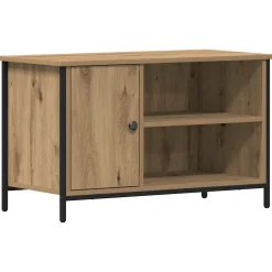 vidaXL TV-kast 80 x 40 x 50 cm artisanaal eikenkleurig Bewerkt hout