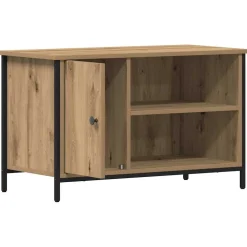 vidaXL TV-kast 80 x 40 x 50 cm artisanaal eikenkleurig Bewerkt hout
