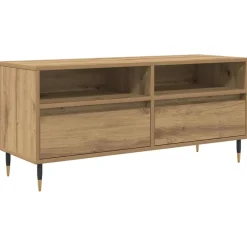 vidaXL TV-kast 100 x 34,5 x 44,5 cm Artisan Eiken