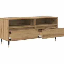 vidaXL TV-kast 100 x 34,5 x 44,5 cm Artisan Eiken