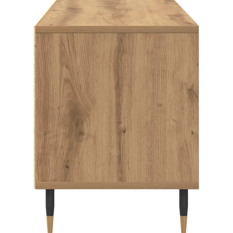 vidaXL TV-kast 100 x 34,5 x 44,5 cm Artisan Eiken