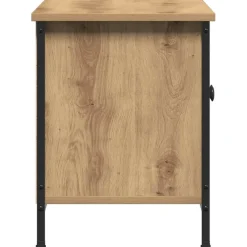 vidaXL TV-kast 100 x 35 x 45 cm Artisan Eiken Bewerkt hout