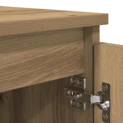 vidaXL TV-kast 104 x 35 x 50 cm Artisan Eiken Bewerkt hout