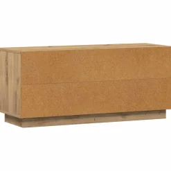 vidaXL TV-kast 102 x 35 x 45 cm Artisan Eiken Bewerkt hout