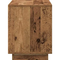 vidaXL TV-kast 80 x 35 x 45 cm Oud hout Bewerkt hout