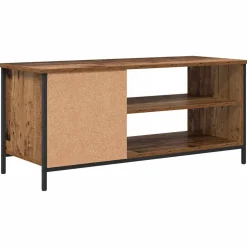 vidaXL TV-kast 100 x 40 x 45 cm Oud Hout Bewerkt hout