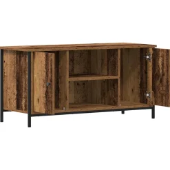 vidaXL TV-kast 100 x 40 x 50 cm Oud hout Bewerkt hout