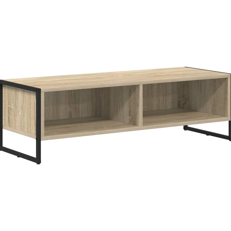 vidaXL TV-kast 100 x 36.5 x 30.5 cm Sonoma Bewerkt hout