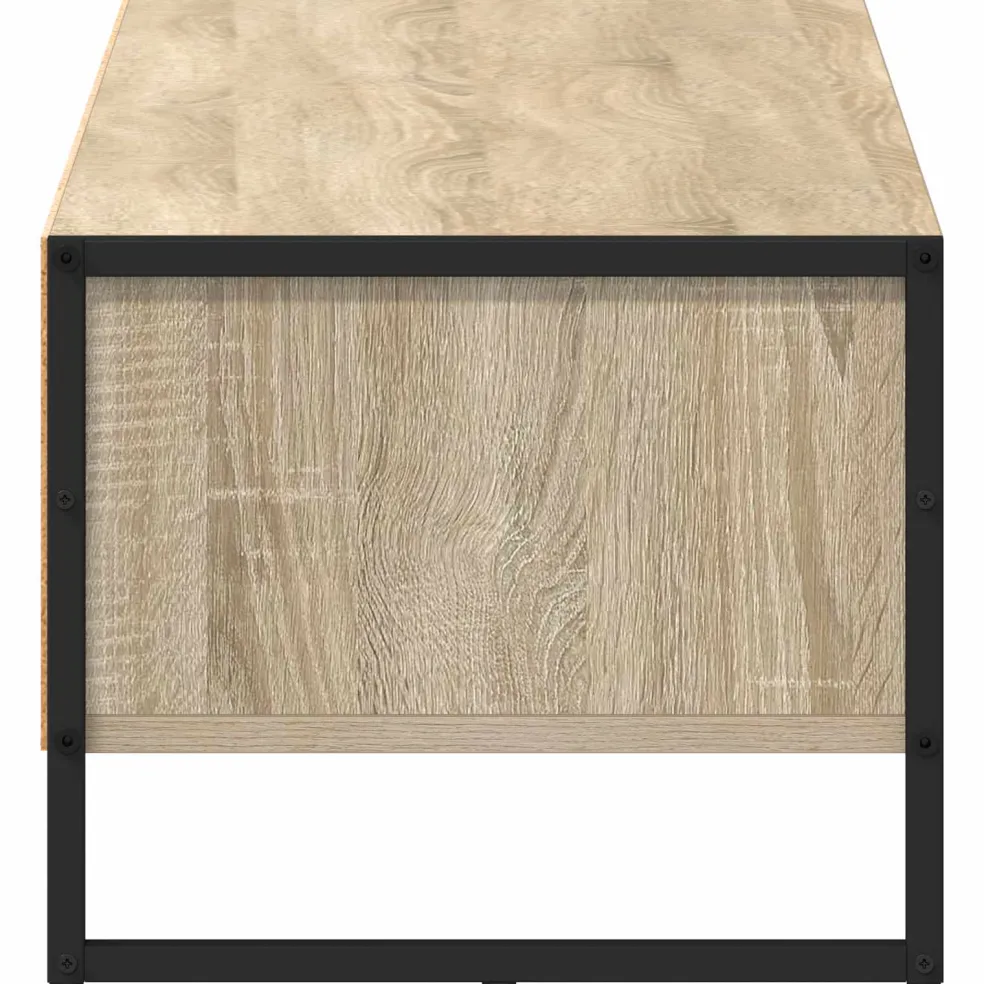 vidaXL TV-kast 100 x 36.5 x 30.5 cm Sonoma Bewerkt hout