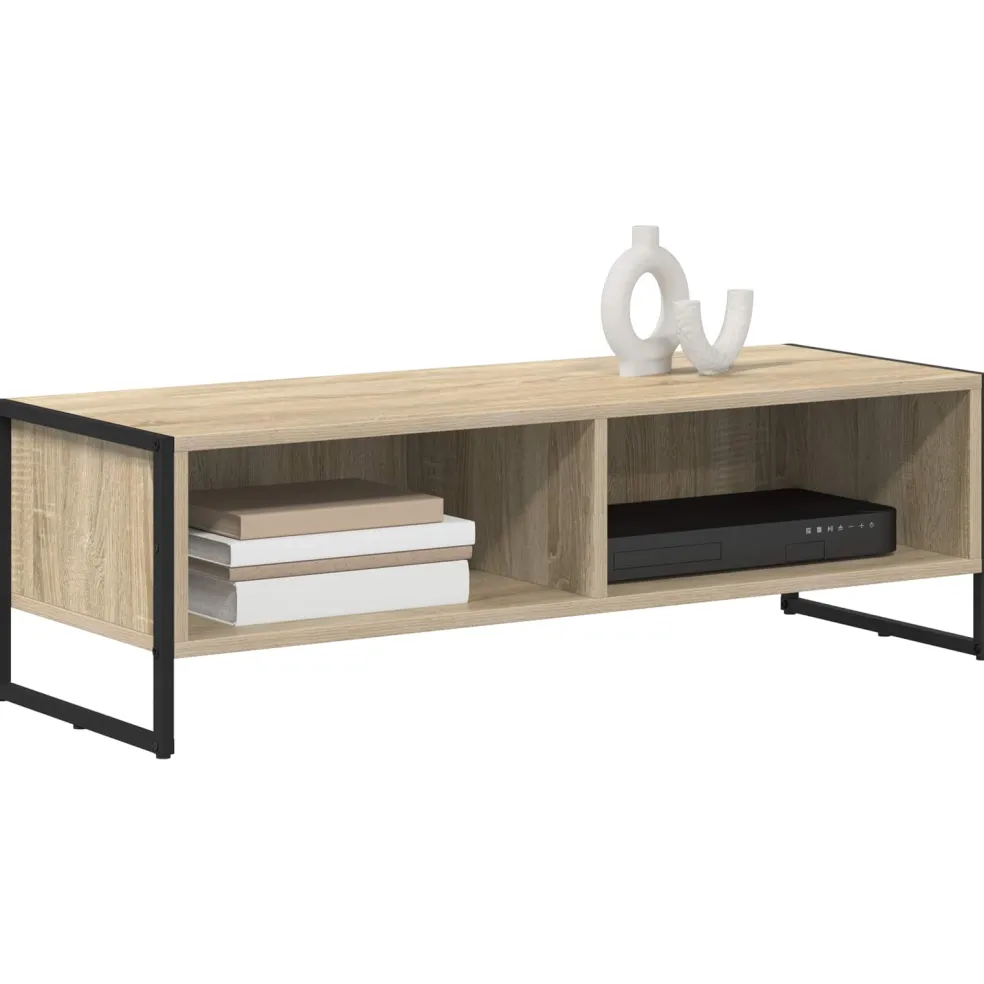vidaXL TV-kast 100 x 36.5 x 30.5 cm Sonoma Bewerkt hout