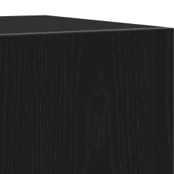 vidaXL TV-kast 160 x 35 x 40 cm Zwart Bewerkt hout