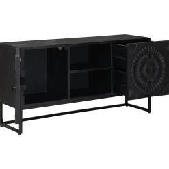vidaXL TV-kast Zwart 105 x 30 x 54 cm
