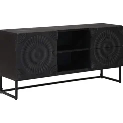 vidaXL TV-kast Zwart 105 x 30 x 54 cm