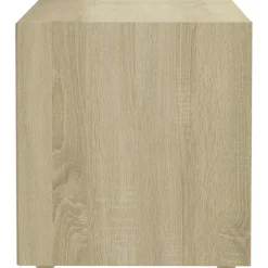 vidaXL Tv-meubelen 2 st 37x35x37 cm bewerkt hout sonoma eikenkleurig