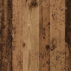 vidaXL Tv-meubel met LED 160x35x40 cm bewerkt hout oud hout