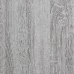vidaXL Tv-meubel met wieltjes 90x35x35 cm bewerkt hout grijs sonoma