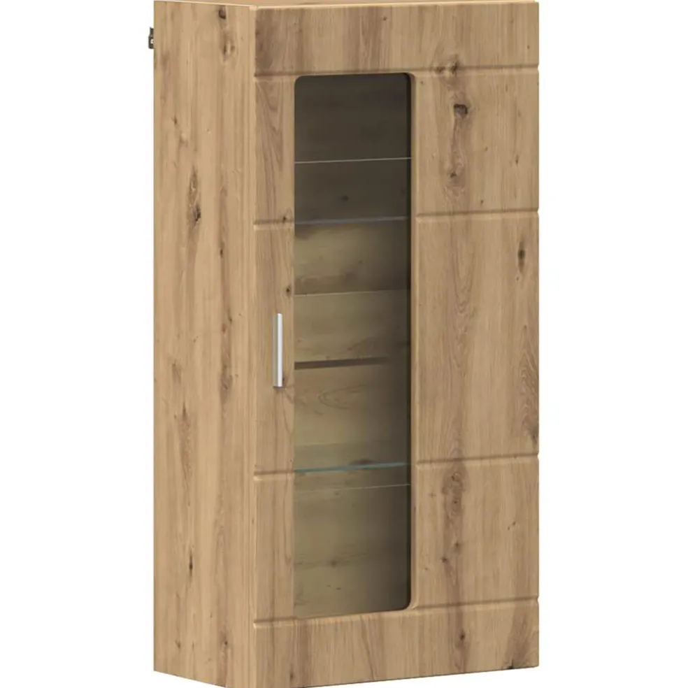vidaXL Tv-meubelset FLORIN 3 st Artisan Eiken Bewerkt hout