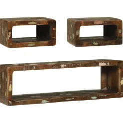 vidaXL Tv-meubelset 3 st Multikleur 100 x 30 x 32 cm