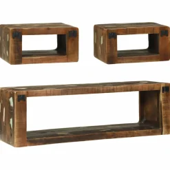 vidaXL Tv-meubelset 3 st Multikleur 100 x 30 x 32 cm