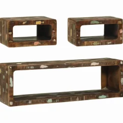 vidaXL Tv-meubelset 3 st Multikleur 100 x 30 x 32 cm