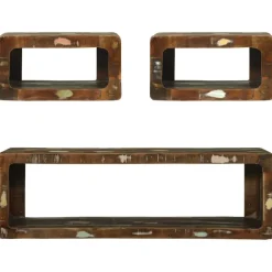 vidaXL Tv-meubelset 3 st Multikleur 100 x 30 x 32 cm
