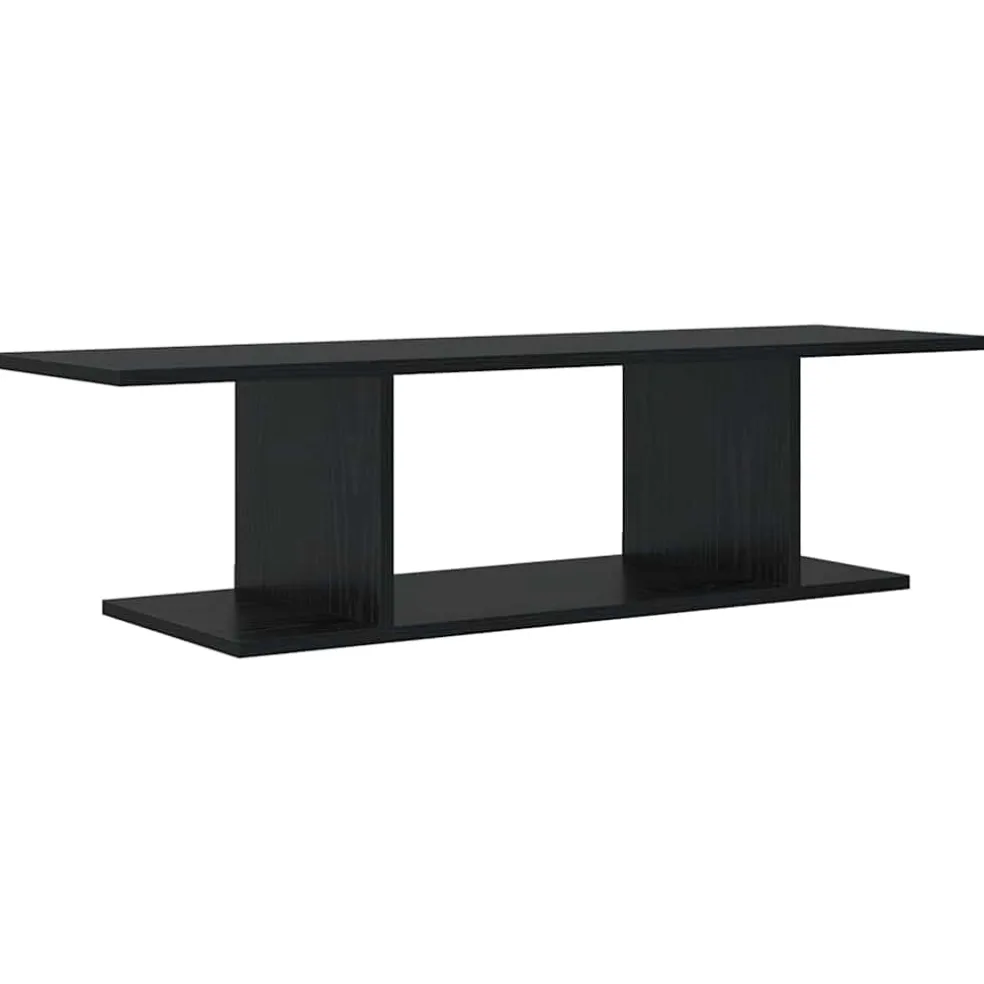 vidaXL Tv-meubelset 103 x 30 x 26,5 cm Zwart Bewerkt hout