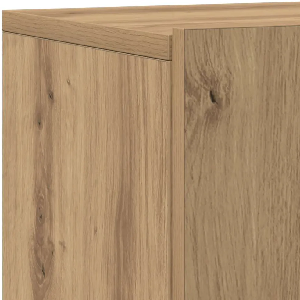 vidaXL Tv-meubel wandgemonteerd 60x30x41 cm artisanaal eikenkleurig