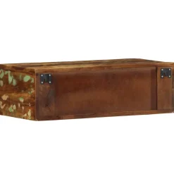 vidaXL Tv-meubel wandmontage 60x30x19 cm massief gerecycled hout