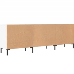 vidaXL Tv-meubel 150x30x50 cm bewerkt hout wit