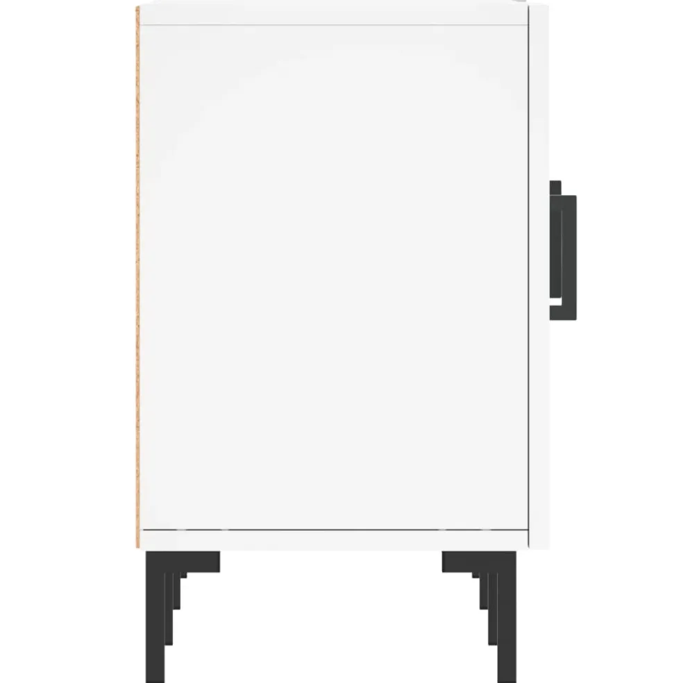 vidaXL Tv-meubel 150x30x50 cm bewerkt hout wit